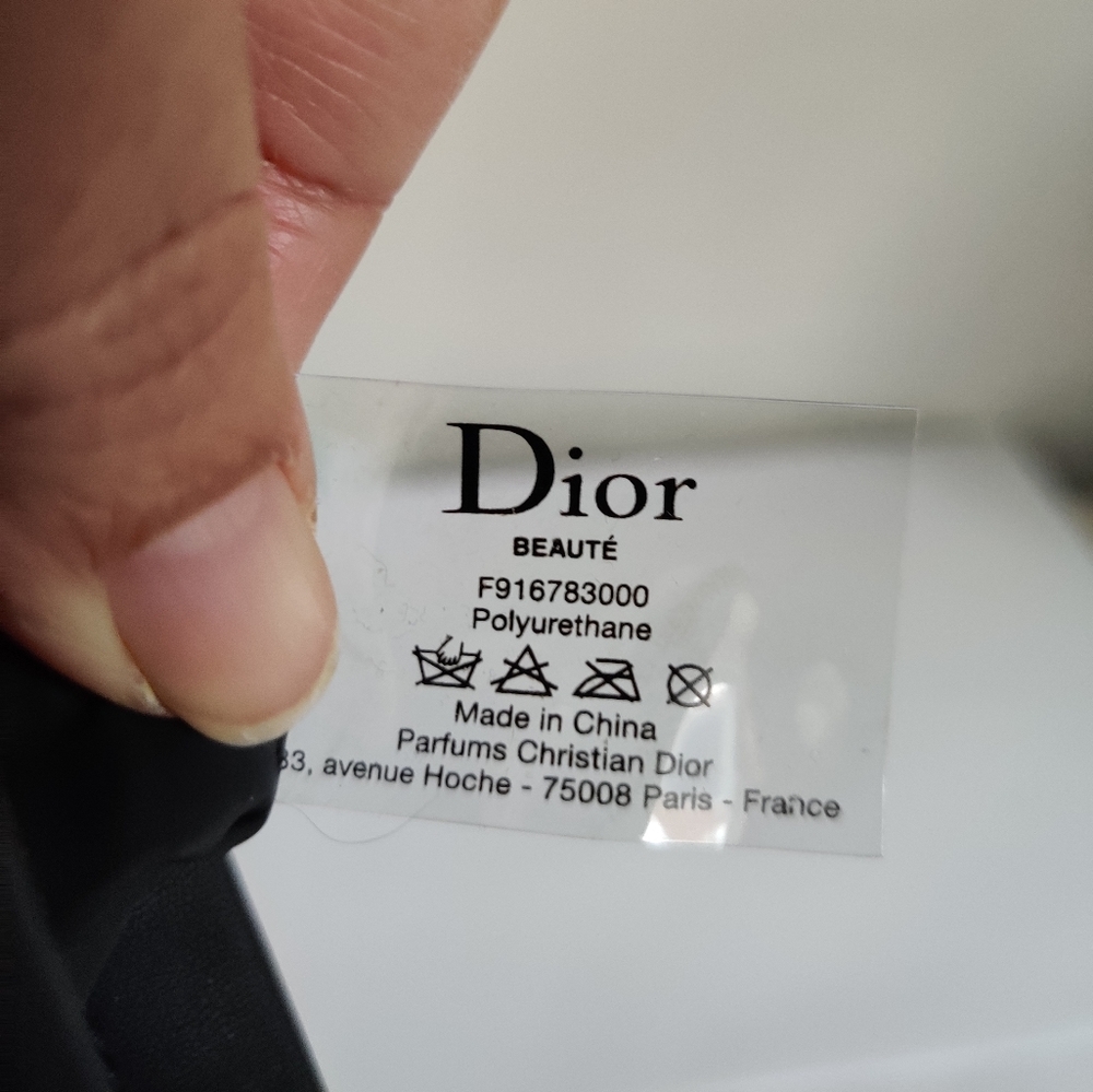Dior Cosmetic Makeup Bag with CD Logo - Picture 3 of 7
